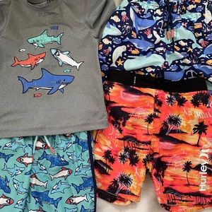 Toddler Boys Summer Swim Bundle Sizes 4T-5T